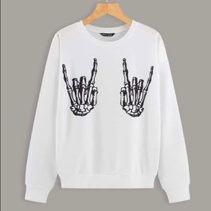 Skeleton sweater